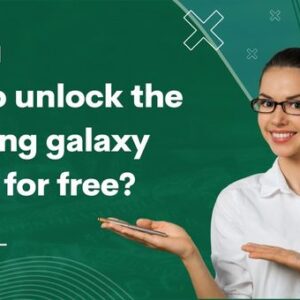 How to unlock the Samsung Galaxy a13 5g for free?